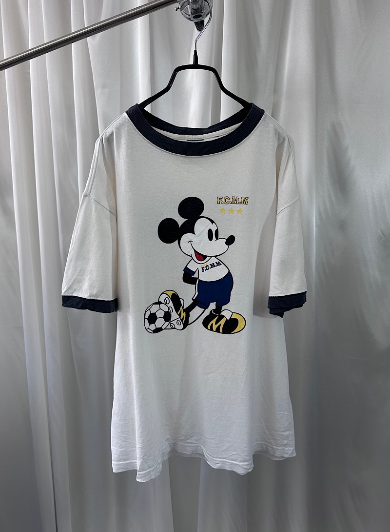 MICKEY MOUSE F.C.M.M 1/2 T-shirt