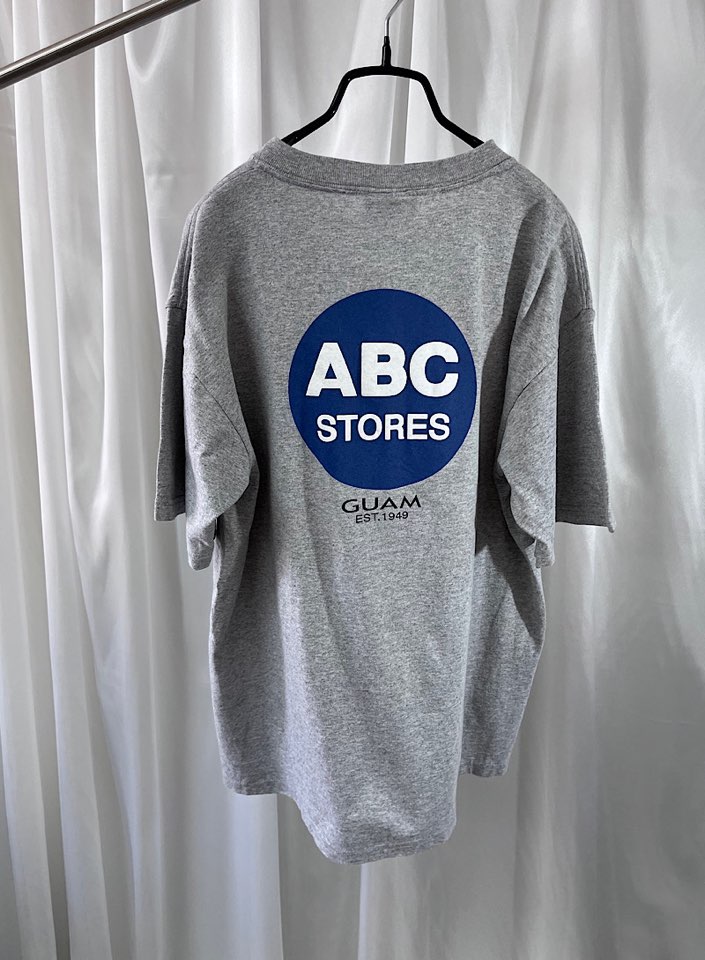 ABC 1/2 T-shirt (M) (made in U.S.A)