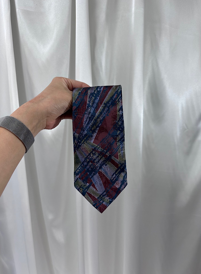 BALENCIAGA silk necktie