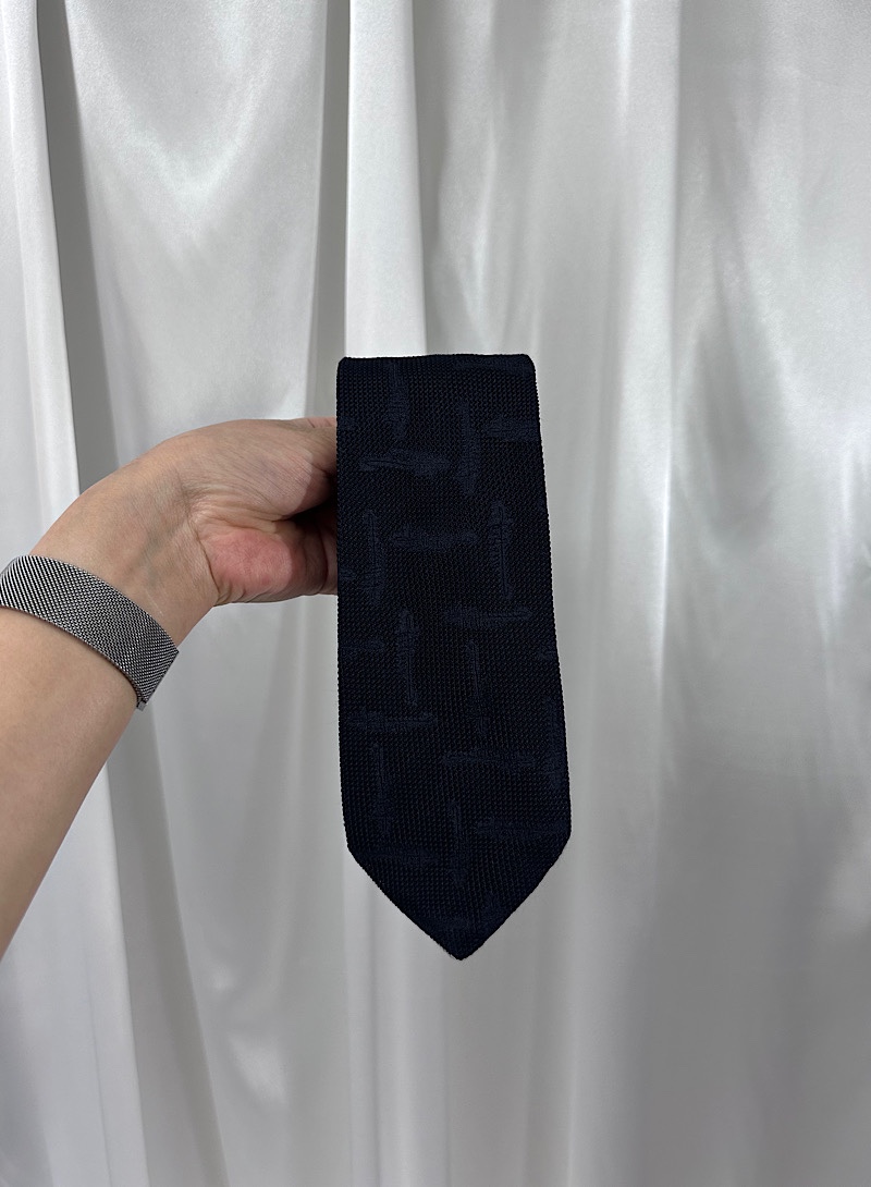 tittouo silk necktie (made in Italy)