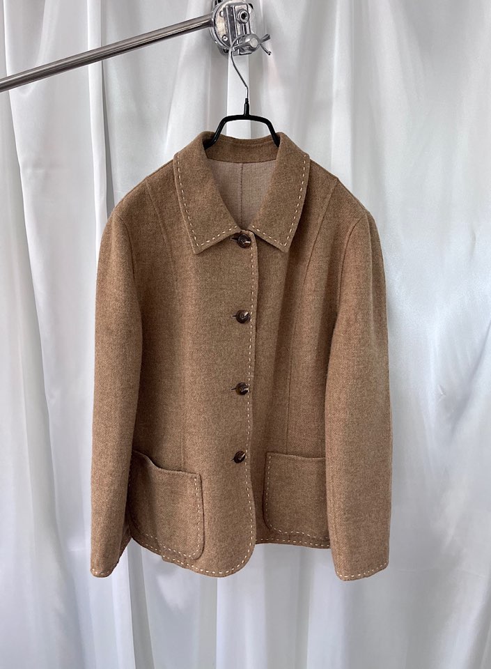 Addenda by RENOWN reversible wool jacket