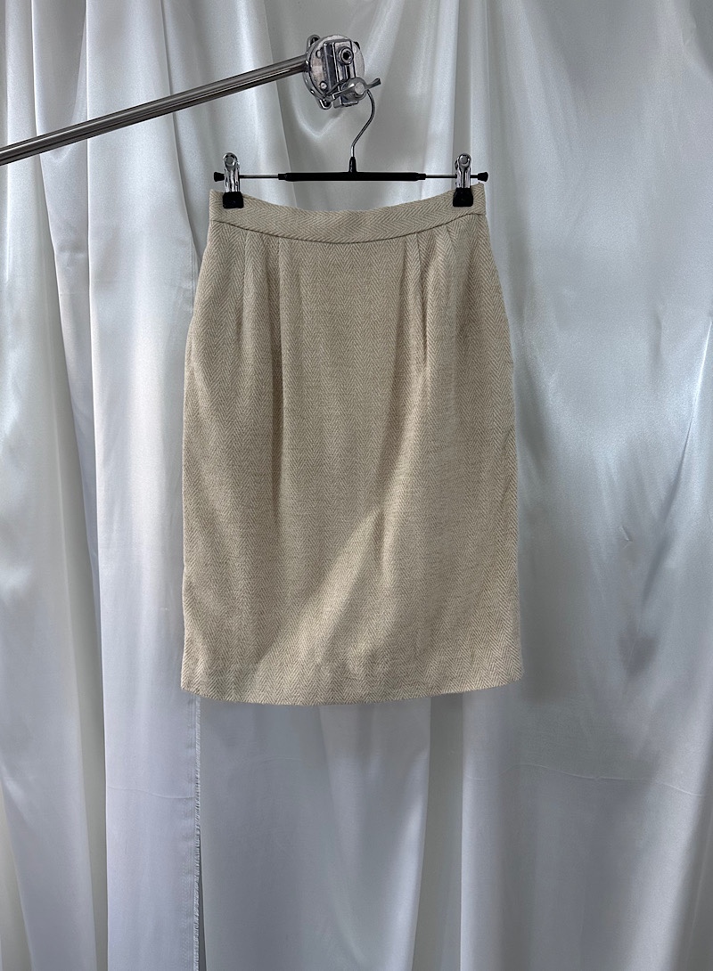 Courreges wool skirt