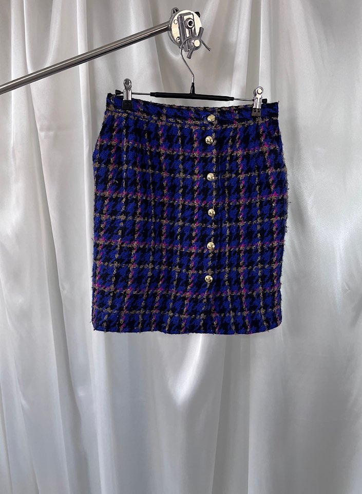MORE MIND tweed skirt