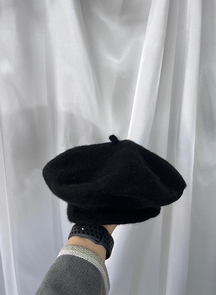 earth music ecology wool beret