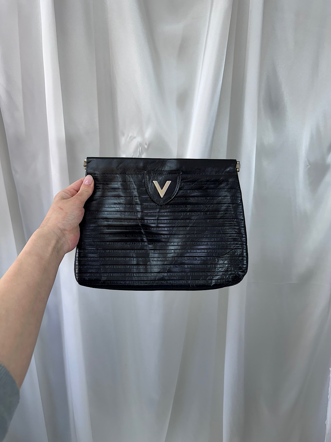 MARIO VALENTINO leather bag (made in Italy)