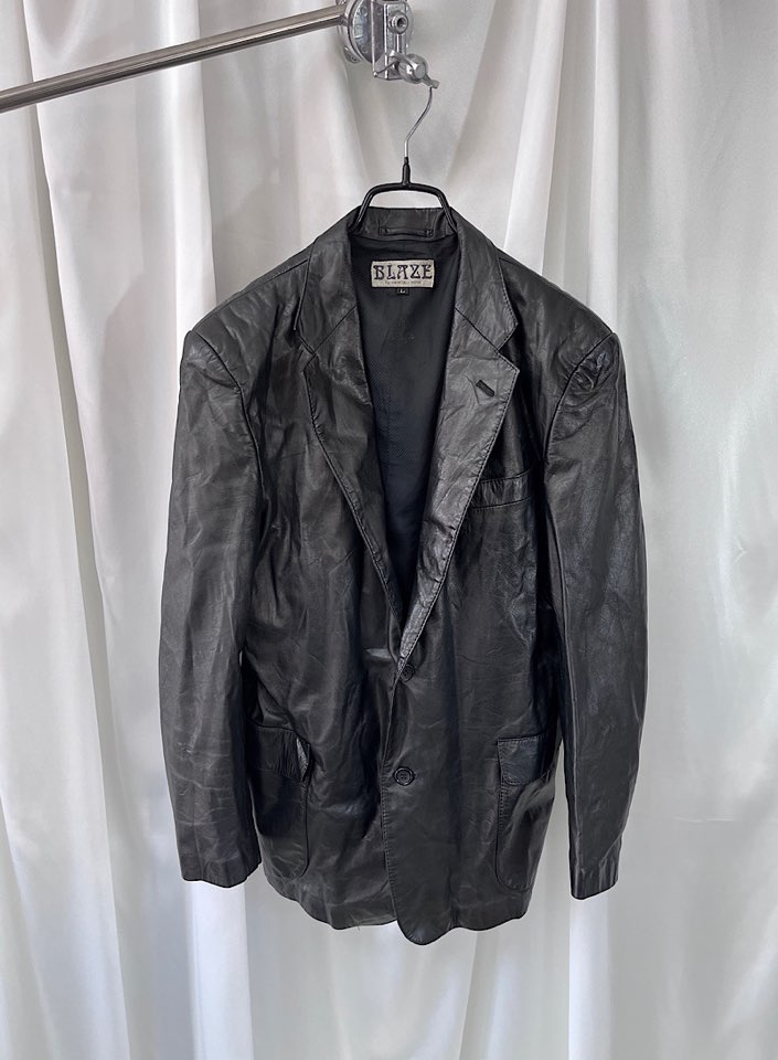 BLAZE leather jacket  (L)