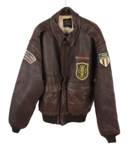 AVIREX leather jacket (M)