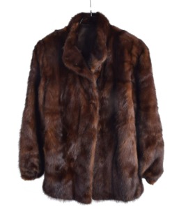 Real mink coat