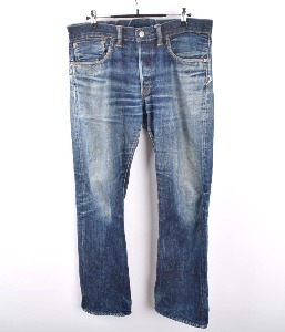 DOUBLE RL selvedge denim pants (made in U.S.A.)