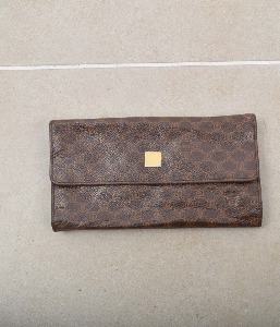 CELINE leather wallet