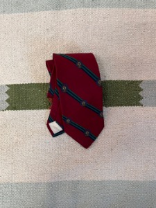 CELINE silk neck tie (made in Spain)