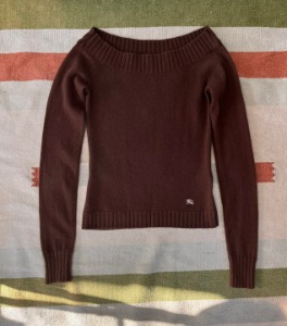 BURBERRY wool&amp;cashmere knit